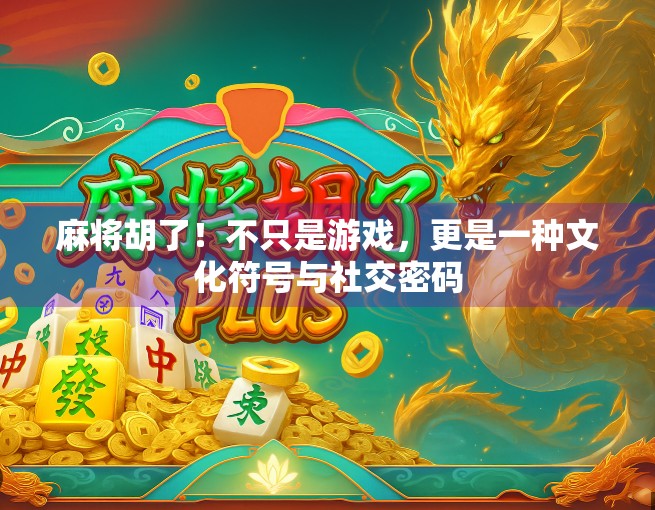 麻将胡了！不只是游戏，更是一种文化符号与社交密码