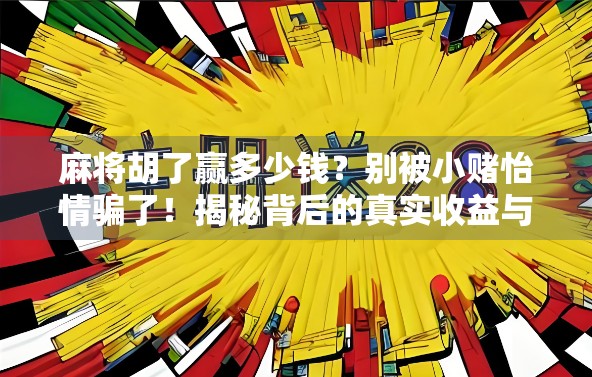 麻将胡了赢多少钱？别被小赌怡情骗了！揭秘背后的真实收益与风险