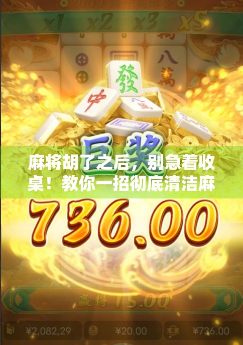 麻将胡了之后，别急着收桌！教你一招彻底清洁麻将牌，干净卫生还能延长寿命！