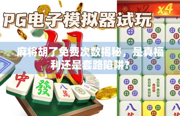 麻将胡了免费次数揭秘，是真福利还是套路陷阱？